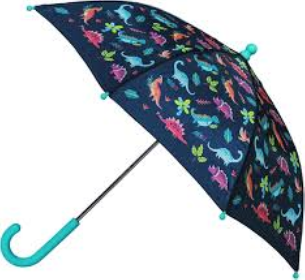CHILDRENS UMBRELLA BIG 82CM CURVED HANDLE 
